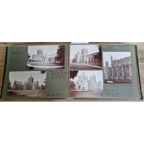 238 - Six photograph albums containing architectural photographs of Cathedrals and churches, dating from 1... 