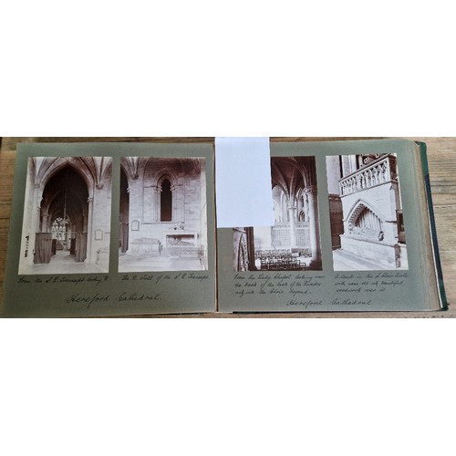 238 - Six photograph albums containing architectural photographs of Cathedrals and churches, dating from 1... 