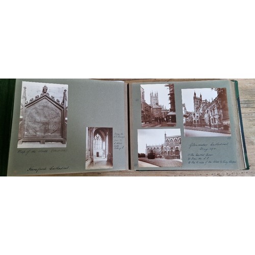 238 - Six photograph albums containing architectural photographs of Cathedrals and churches, dating from 1... 