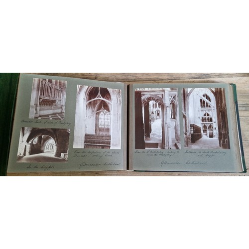 238 - Six photograph albums containing architectural photographs of Cathedrals and churches, dating from 1... 