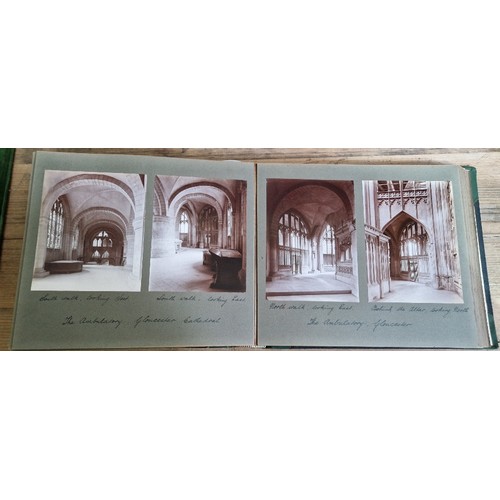 238 - Six photograph albums containing architectural photographs of Cathedrals and churches, dating from 1... 