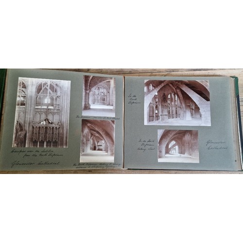 238 - Six photograph albums containing architectural photographs of Cathedrals and churches, dating from 1... 