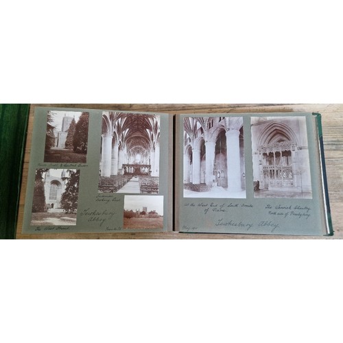 238 - Six photograph albums containing architectural photographs of Cathedrals and churches, dating from 1... 