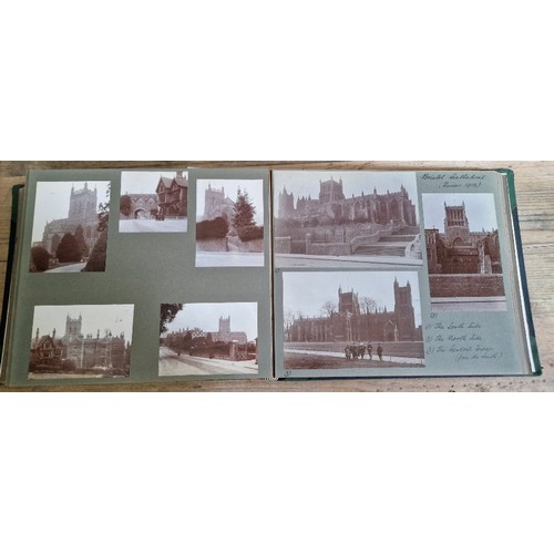 238 - Six photograph albums containing architectural photographs of Cathedrals and churches, dating from 1... 