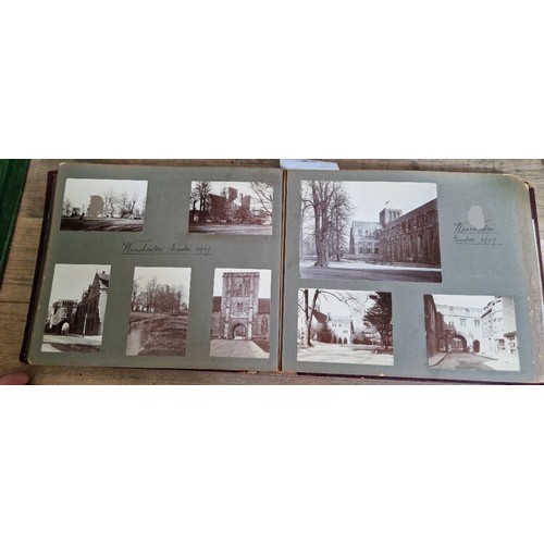 238 - Six photograph albums containing architectural photographs of Cathedrals and churches, dating from 1... 