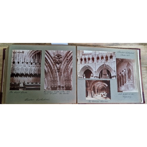 238 - Six photograph albums containing architectural photographs of Cathedrals and churches, dating from 1... 