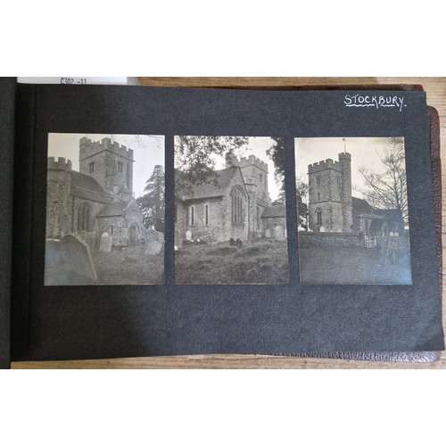 238 - Six photograph albums containing architectural photographs of Cathedrals and churches, dating from 1... 