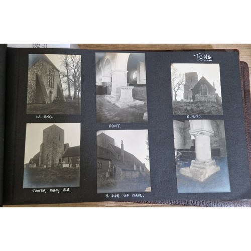 238 - Six photograph albums containing architectural photographs of Cathedrals and churches, dating from 1... 