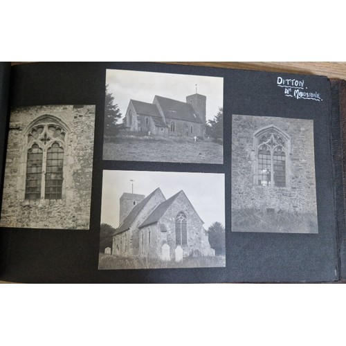 238 - Six photograph albums containing architectural photographs of Cathedrals and churches, dating from 1... 