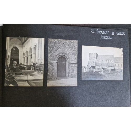 238 - Six photograph albums containing architectural photographs of Cathedrals and churches, dating from 1... 