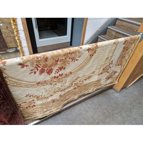 956 - A Laura Ashley Aubusson rug, cream ground, 236cm x 170cm (approx).