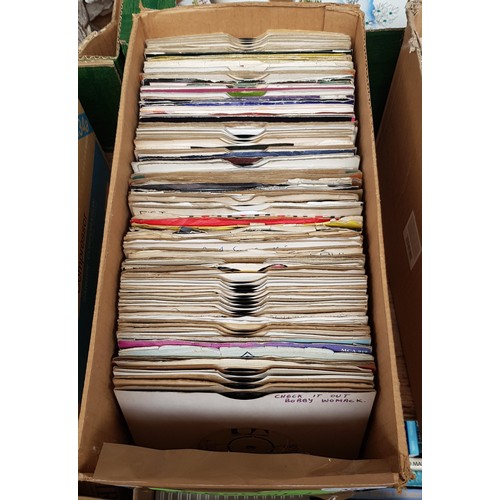 423 - A box of vinyl 7