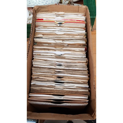 419 - A box of vinyl 7