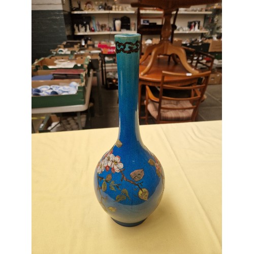 168 - Four boxes of assorted pottery and glass including a Chinese style bottle vase, Pelham puppet & a Pi... 