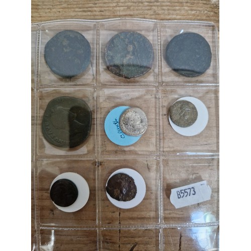 430 - A group of assorted ancient coins