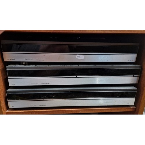 940 - Bang & Olufsen AV comprising a Beovision TV and four Beo 5500 series separates. Buyer must remove al... 