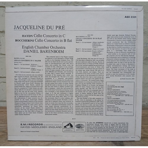 5 - Jacqueline Du Pré, Daniel Barenboim, Haydn, Boccherini, The English Chamber Orchestra – Haydn: Cello... 