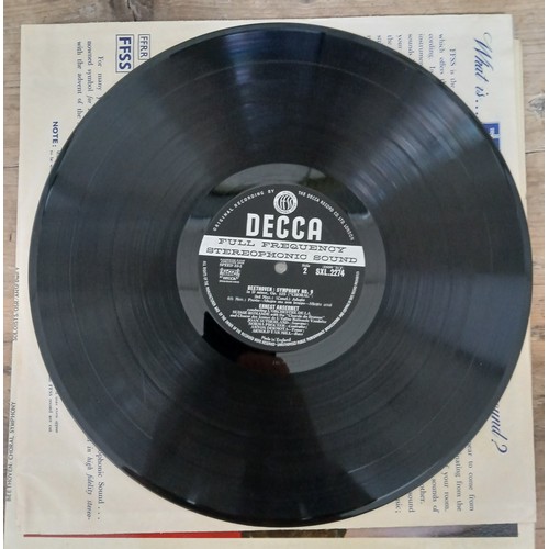 12 - Three Decca stereo classical LPs, various artists, conductors and composers, catalogue numbers compr... 