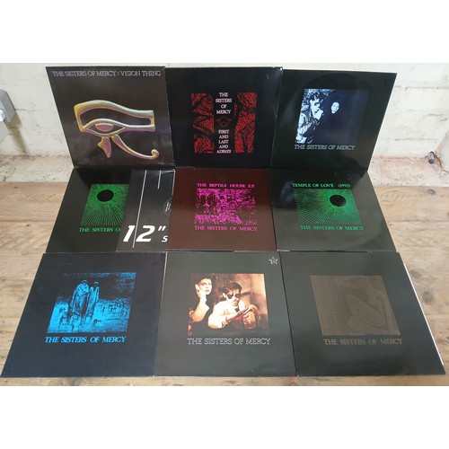 82 - The Sisters of Mercy collection comprising two LPs: Vision Thing and First and Last and Always, toge... 