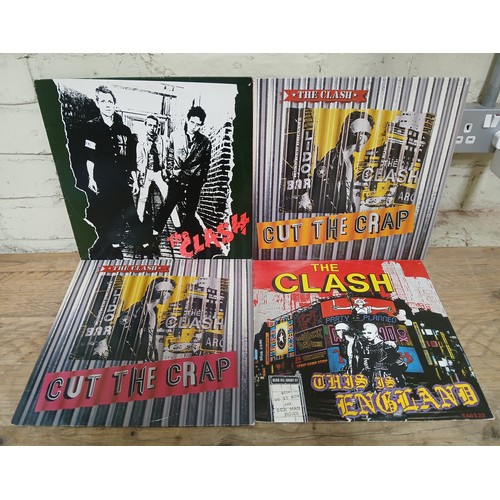 72 - The Clash, three LPs and one 12