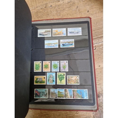 465 - GB & World stamp collection, early to mid late 20th century, including Channel Islands, Commonwealth... 