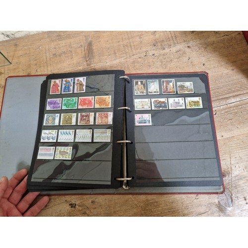 465 - GB & World stamp collection, early to mid late 20th century, including Channel Islands, Commonwealth... 