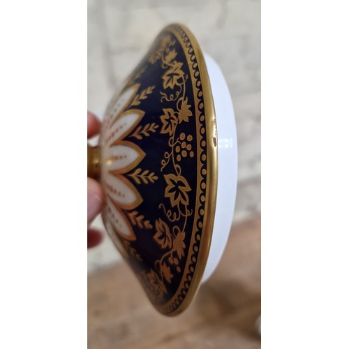 433 - A Royal Crown Derby commemorative loving cup 