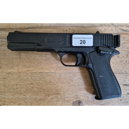 20 - A Diana Repeater .177 calibre air pistol, 22cm long. (BUYER MUST BE 18 YEARS OLD OR ABOVE AND PROVID... 