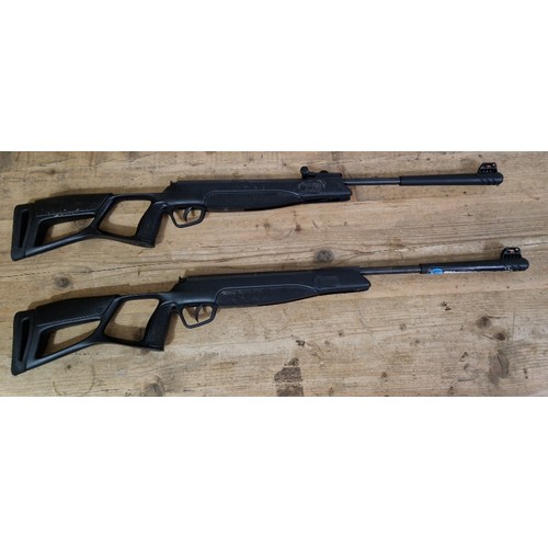 23 - Two Stoeger lever action .177 calibre air rifles, serial nos.STG2001045,STG2145587, 93cm long. (BUYE... 