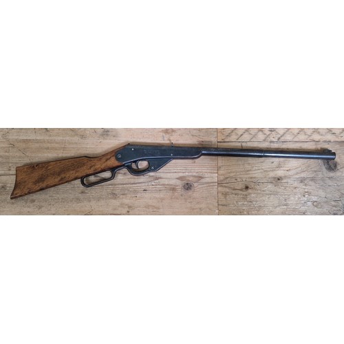 28 - A vintage Daisy no.12 model 29 air rifle, 77cm long. (BUYER MUST BE 18 YEARS OLD OR ABOVE AND PROVID... 