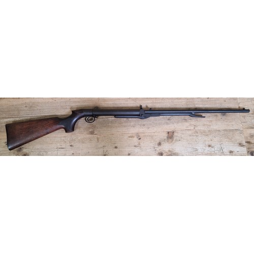 29 - A vintage BSA under lever .177 calibre air rifle, 112cm long, serial no.29918. (BUYER MUST BE 18 YEA... 