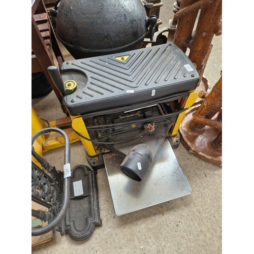 12 - A DeWalt DW733 portable thicknesser