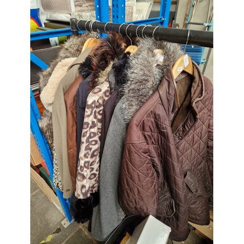 170 - 11 various coats including Belstaff jacket