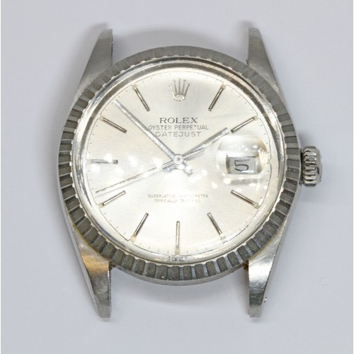 91 - ROLEX: a stainless steel Oyster Perpetual Datejust, ref. 16030, cal. 3035, case diameter 36mm, stain... 