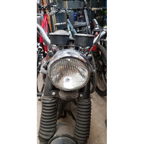 1 - A 1967 Triumph Trophy 500cc motorcycle, registration BVG 696E ONLY 8% BUYER'S PREMIUM + VAT, NORMAL ... 