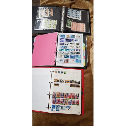 168 - A stamp collection, 13 albums, mainly 20th century commemorative, FDCs, Royal Mail Mint Stamp Presen... 