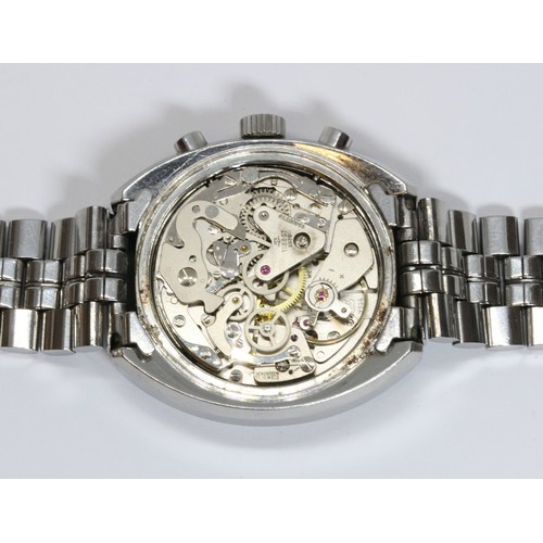 96 - A Tissot Seastar Navigator stainless steel chronograph wristwatch, ref. 40522, cal. 2070, case width... 