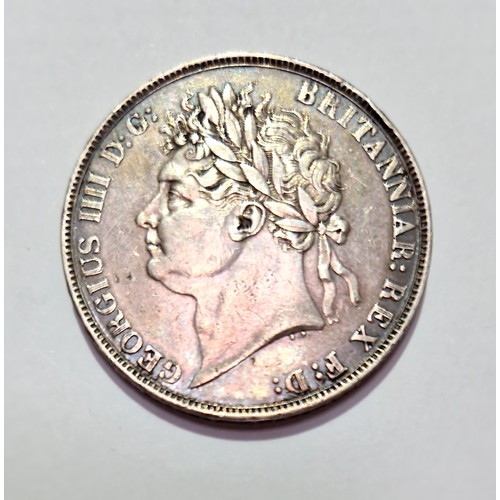 273 - A George IV silver crown, 1821.