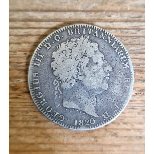 301 - A George III 1820 crown.