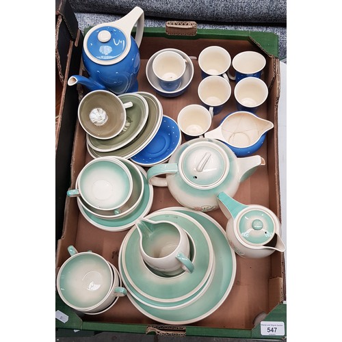 547 - Box of Susie Cooper teaware