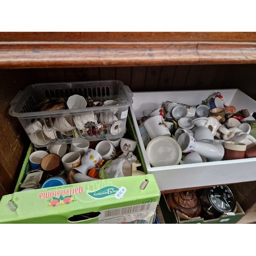 46 - 3 boxes of ceramic egg cups