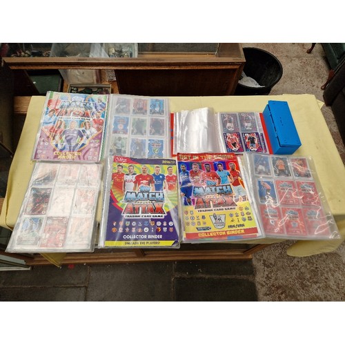 52 - A box of collectors cards and assorted pictures.