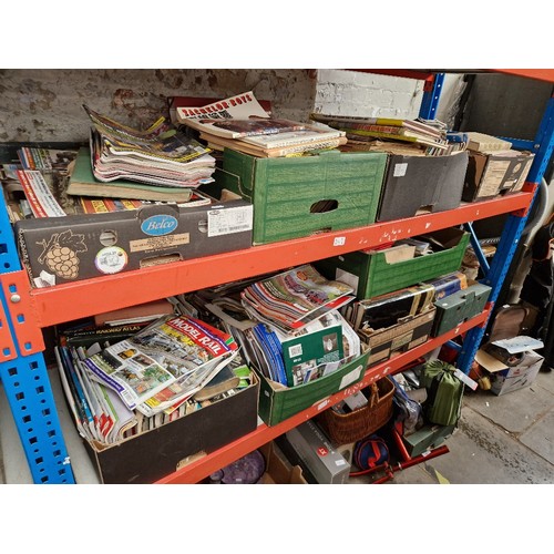 89 - Approx 26 boxes of books, magazines etc including model railway, travel, steel railway, photography ... 