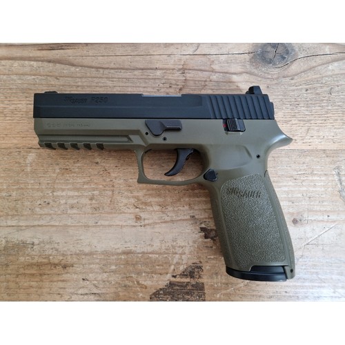 6A - A Sig Sauer P250 .177 calibre Co2 air pistol, serial no.15K04388, 20cm long. (BUYER MUST BE 18 YEARS... 