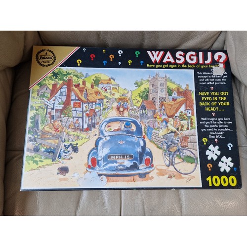 85 - A large collection of Wasgij puzzles, jigsaws, 3D puzzles, etc.