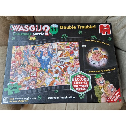 85 - A large collection of Wasgij puzzles, jigsaws, 3D puzzles, etc.