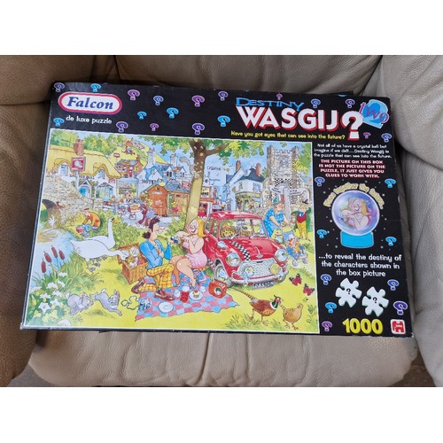 85 - A large collection of Wasgij puzzles, jigsaws, 3D puzzles, etc.