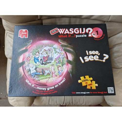 85 - A large collection of Wasgij puzzles, jigsaws, 3D puzzles, etc.