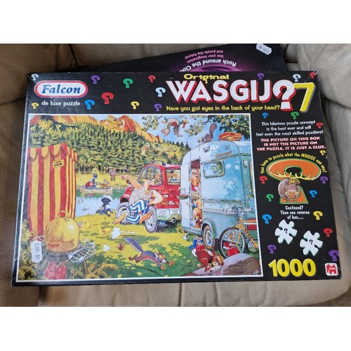 85 - A large collection of Wasgij puzzles, jigsaws, 3D puzzles, etc.