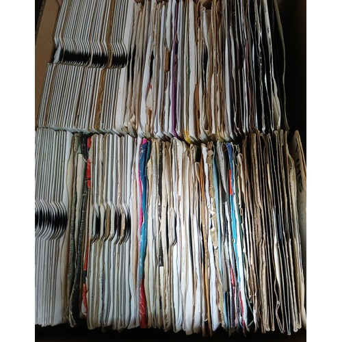 370 - A box of approximately 200 mainly soul and disco 45s (some pop), USA DJ copies, 1970s/80s.